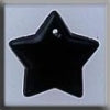 12222 Large Flat Star Black - Mill Hill Treasure