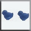 12228 Petite Song Bird Matte Sapphire - Mill Hill Treasure