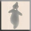 12281 Ghost Matte crystal - Mill Hill Treasure