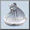12303 Sailboat Matte Bright Crystal - Mill Hill Treasure