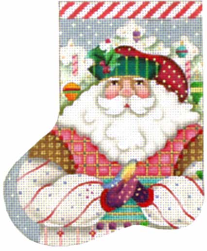 Peppermint Stick Santa