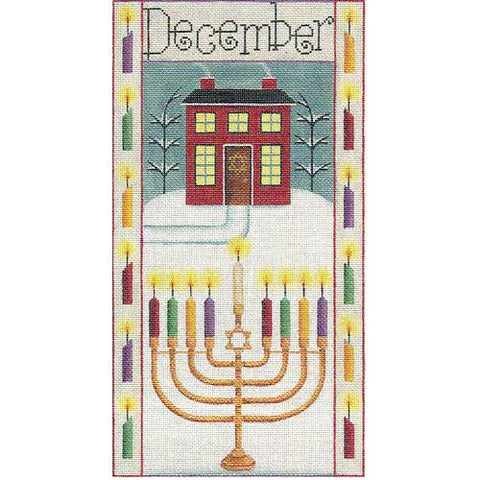 December/Chanukah Folk Banner