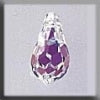 13051 Crystal Very Small Teardrop - Crystal AB - Mill Hill Treasure