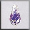 13057 Crystal Small Teardrop - Crystal - Mill Hill Treasure