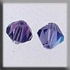 13090 Large Rondele Tanzanite AB - Mill Hill Treasure