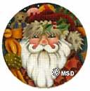 Santa Face Ornament