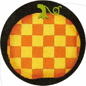 Fancy Pumpkins - Gold & Orange Checks