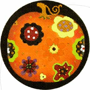 Fancy Pumpkins - Orange Flowers