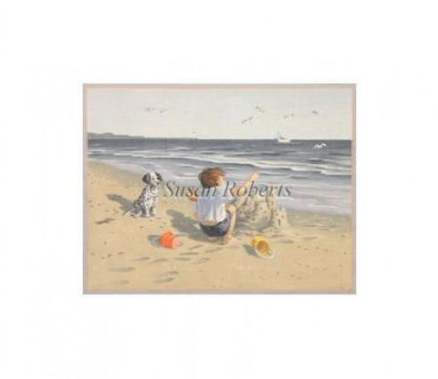 Sand Castles Pillow