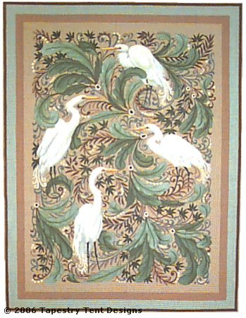 Egret Pillow