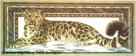 Snow Leopard Pillow
