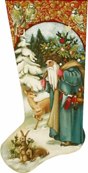 Old Fashioned Santa Stocking