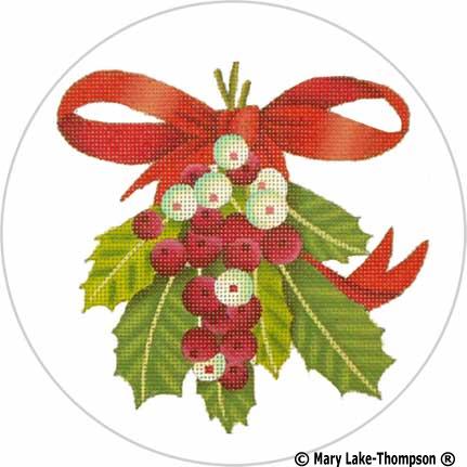 Holly Ornament