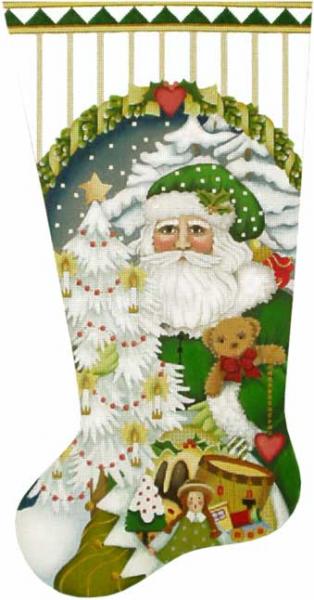 Toy Santa Stocking