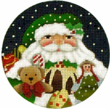 Toy Santa Ornament