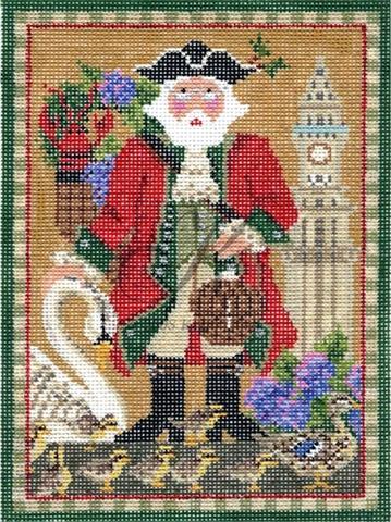 Boston Patriot Santa
