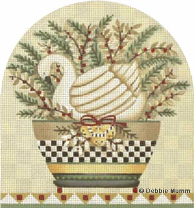 Seven Swans a Swimming