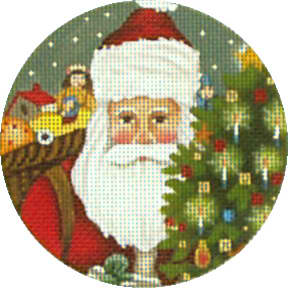 Santa Tree Ornament