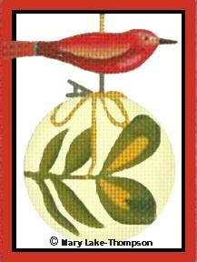 Red Bird Ornament