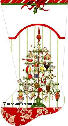 Christmas Tree/Ornaments Stocking