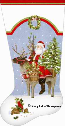 Santa/Reindeer Stocking