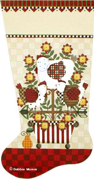 French Hens Stocking