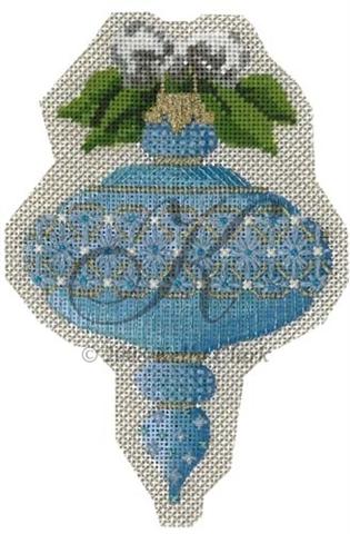 December Blue Zircon Ornament