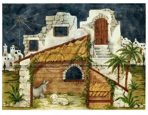 Creche - Nativity Backdrop