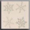 15001 White Metal Snowflake (4) - Mill Hill Treasure