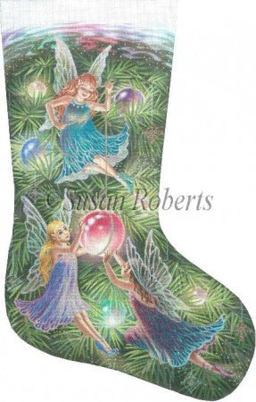 Christmas Fairies Stocking