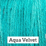 CCS-117 Aqua Velvet - Belle Soie Silk