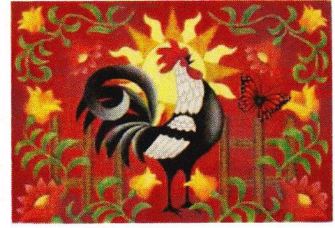 Rooster and Sun