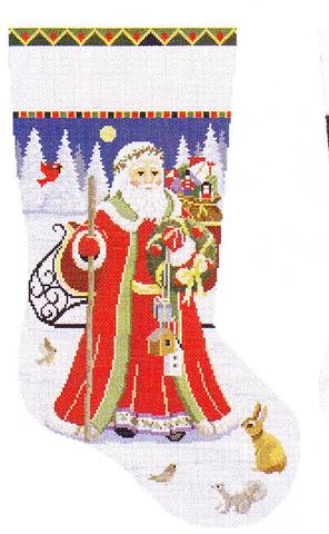 Santa Birdhouse Delivery