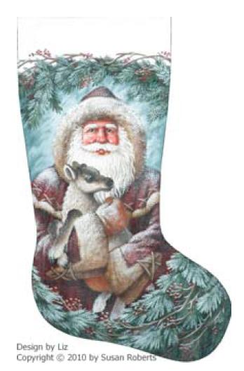 Santa and Joey Stocking