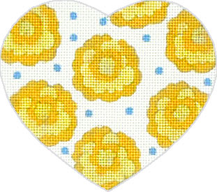 Deep In The Heart of Texas - Yellow Rose Heart
