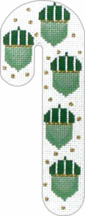 Acorns Candy Cane