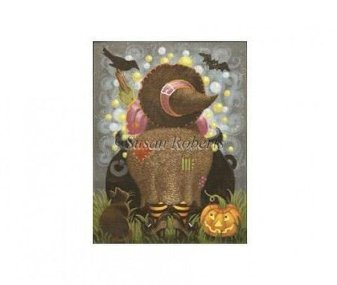 Witch and Cauldron