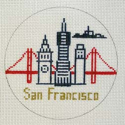 San Francisco Ornament