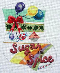 Sugar and Spice Mini Sock 