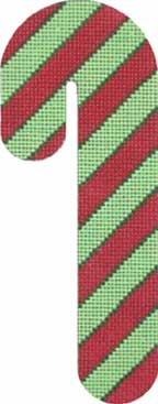 Candy Cane - Green and Red