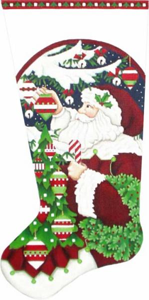 Classic Santa Sock