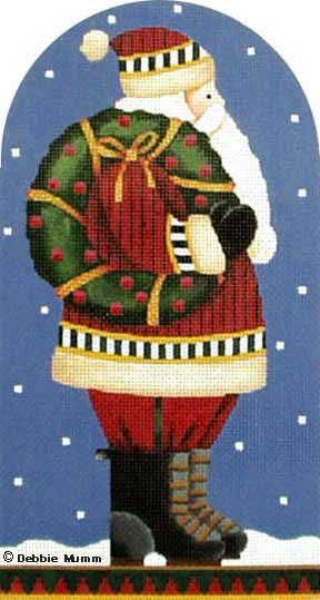 Wreath Santa