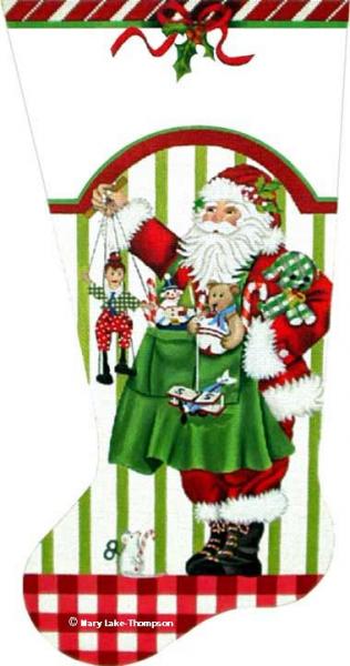 Toy Santa Stocking
