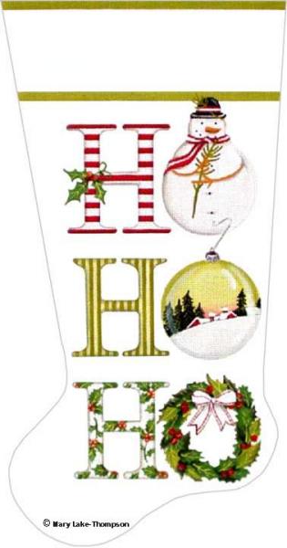 Ho Ho Ho Stocking