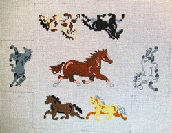 Horses  Brick Cover