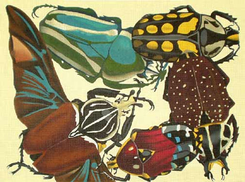 Burgundy Insects
