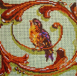 Sweet Bird on Green