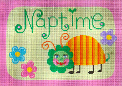 Naptime Sign (Pink Border)