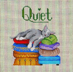 Quiet Kitty Pillows 