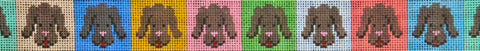 Doggies on Colors Belt